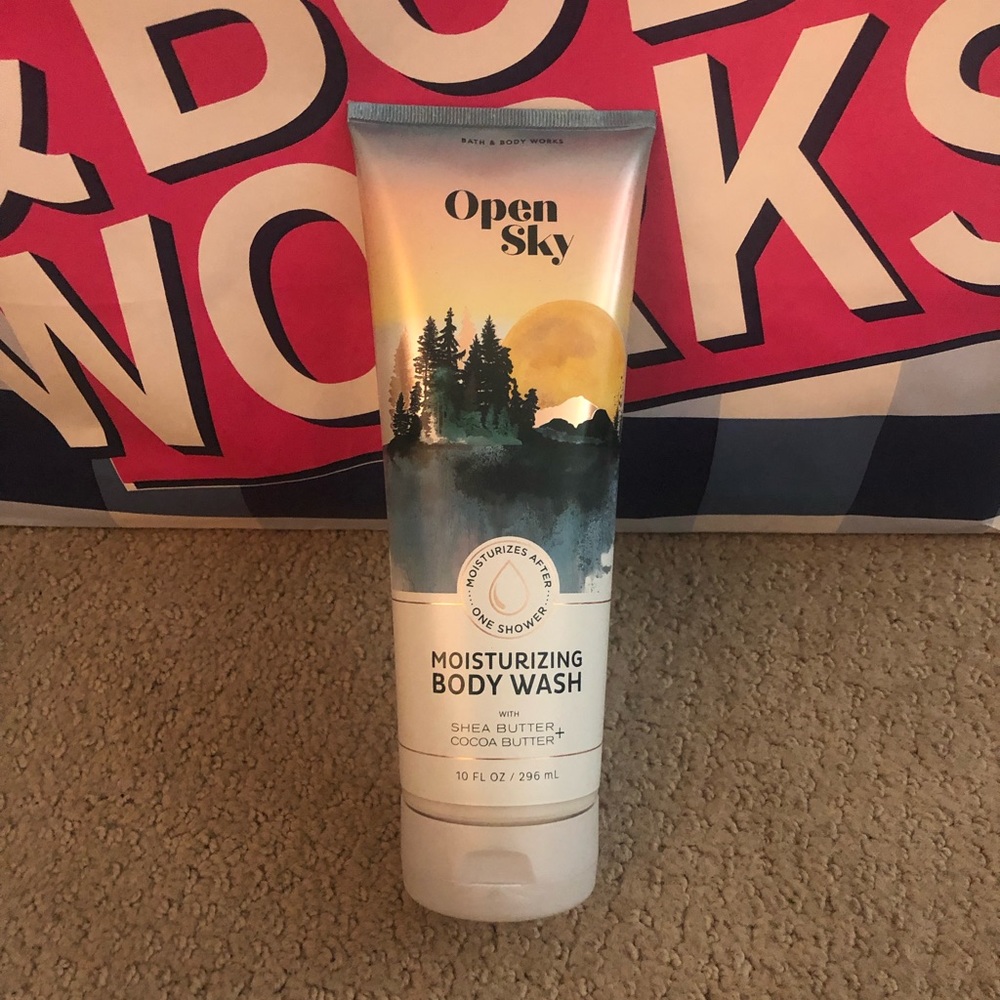 Open sky body wash